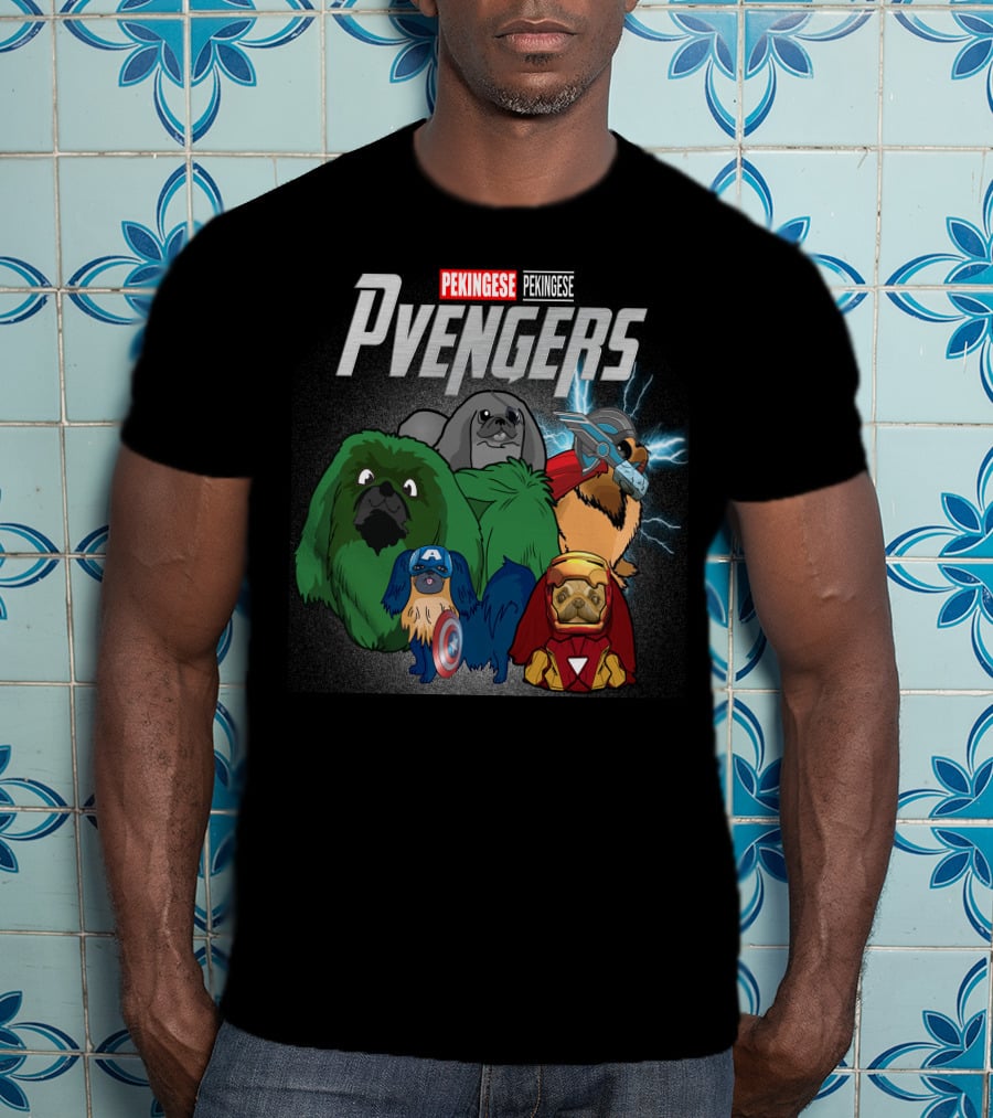 Pekingese Pyvengers T-Shirt