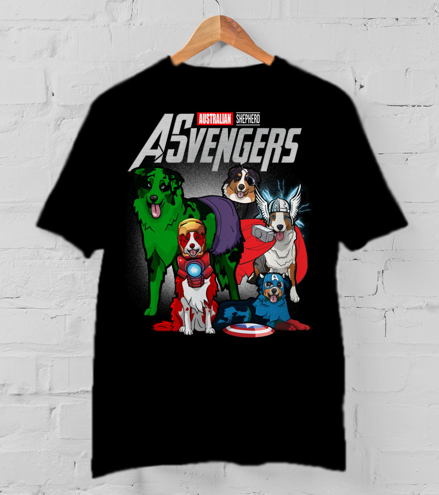 Australian Shepherd ASvengers T-Shirt