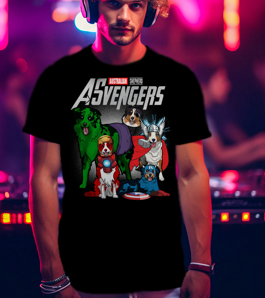 Australian Shepherd ASvengers T-Shirt