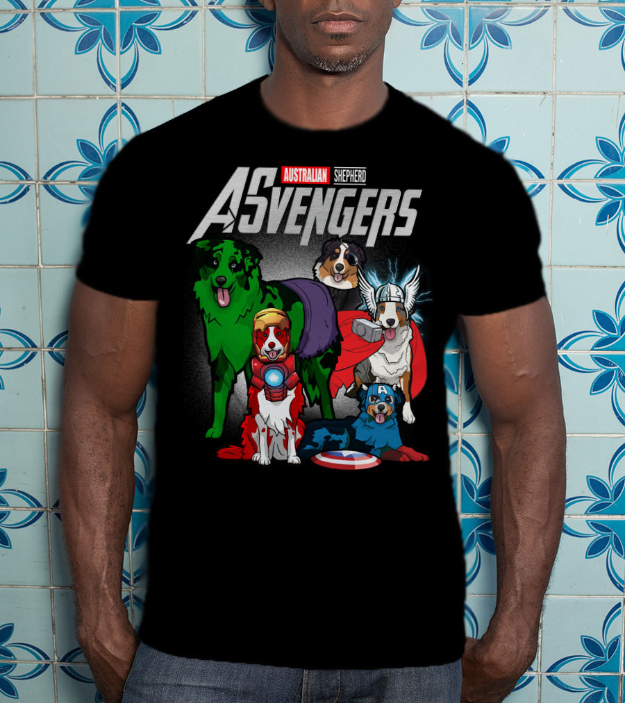 Australian Shepherd ASvengers T-Shirt