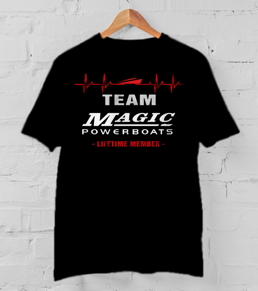 Team Magic Powerboats Lifetime Member T-Shirt