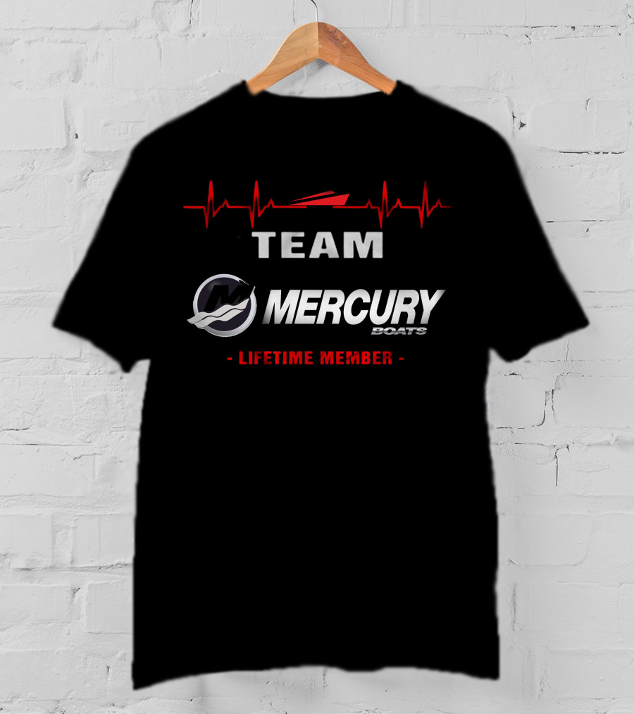 Team Mercury Boats Lifetime Member T-Shirt