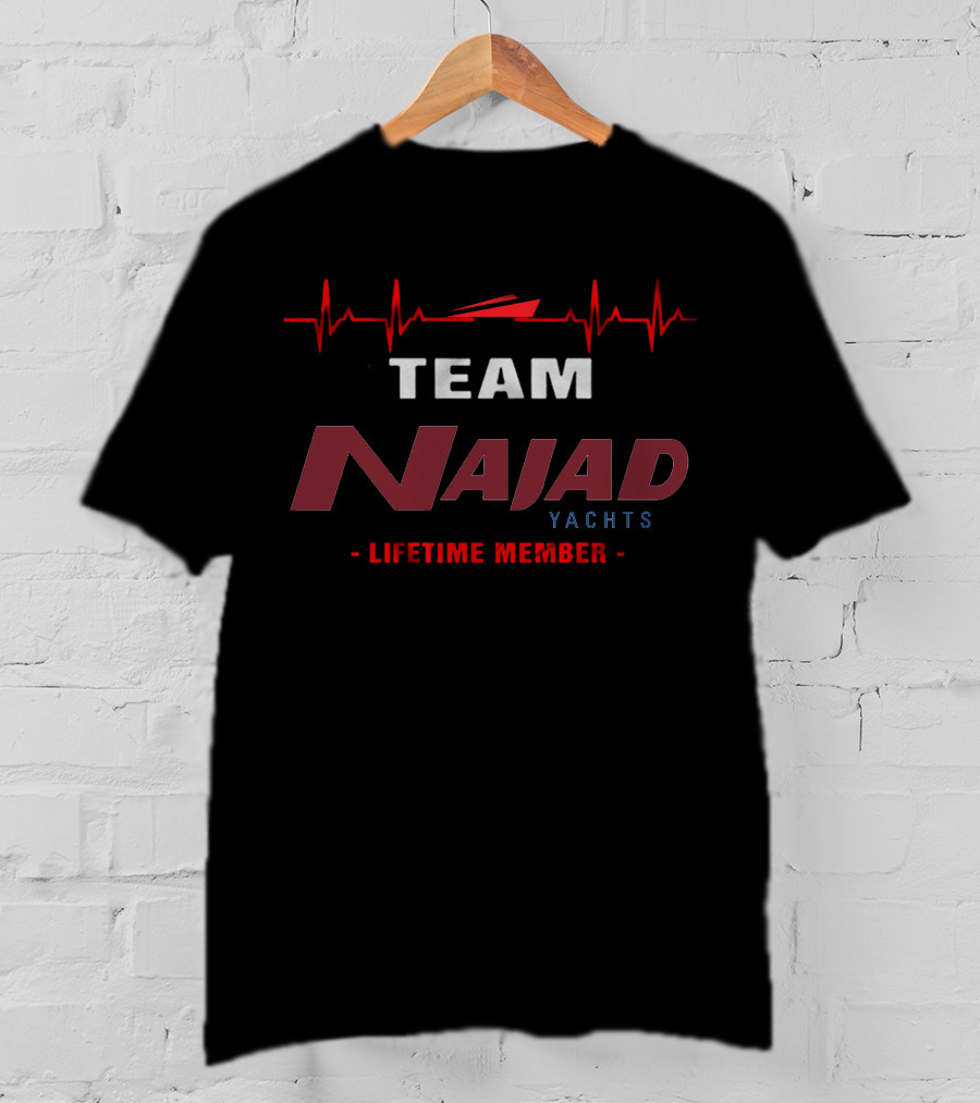 Team Najad Yachts Lifetime Member T-Shirt