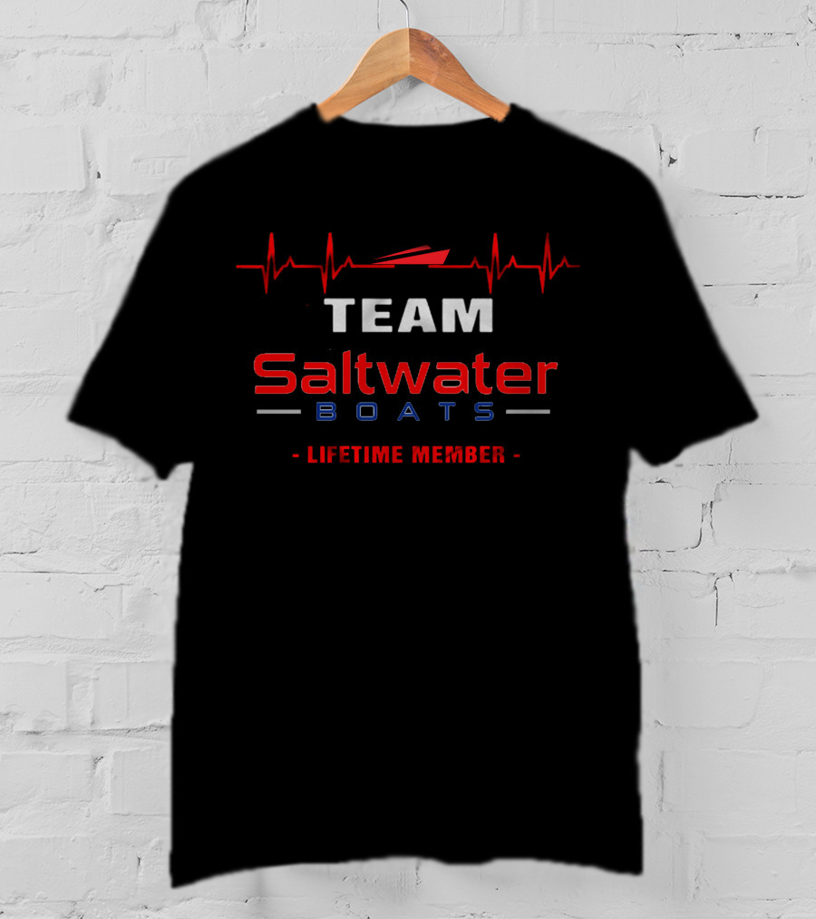 TEAM Saltwater Boats Lifetime Member T-Shirt