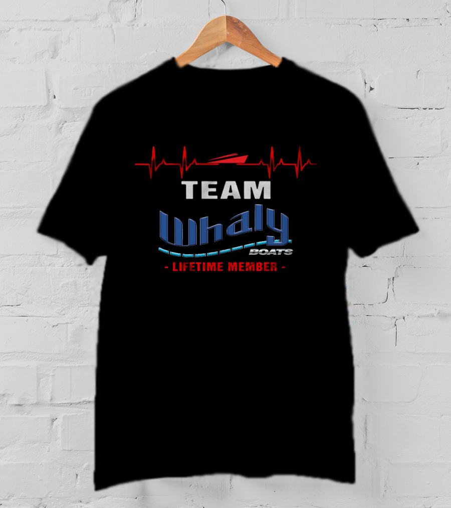 Team Whaly Boats Lifetime Member T-Shirt