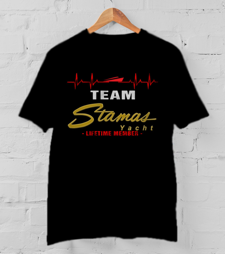 Team Stamas Yacht Lifetime Member T-Shirt