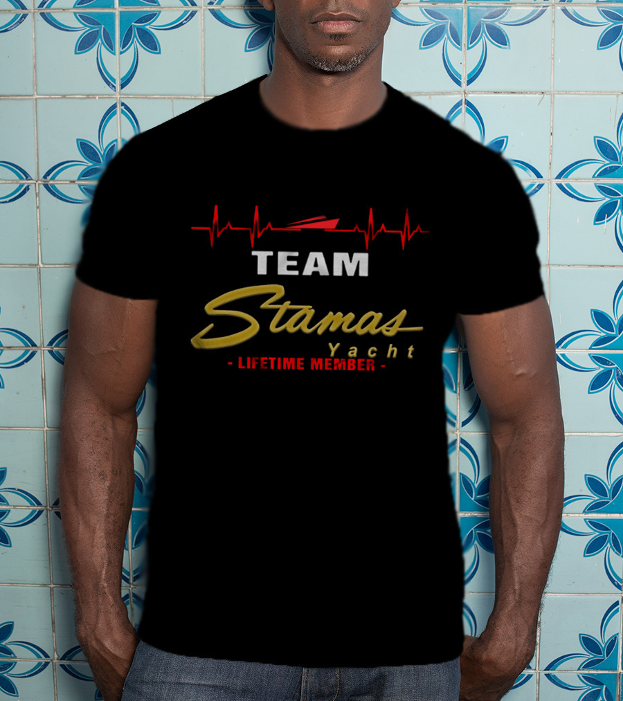 Team Stamas Yacht Lifetime Member T-Shirt