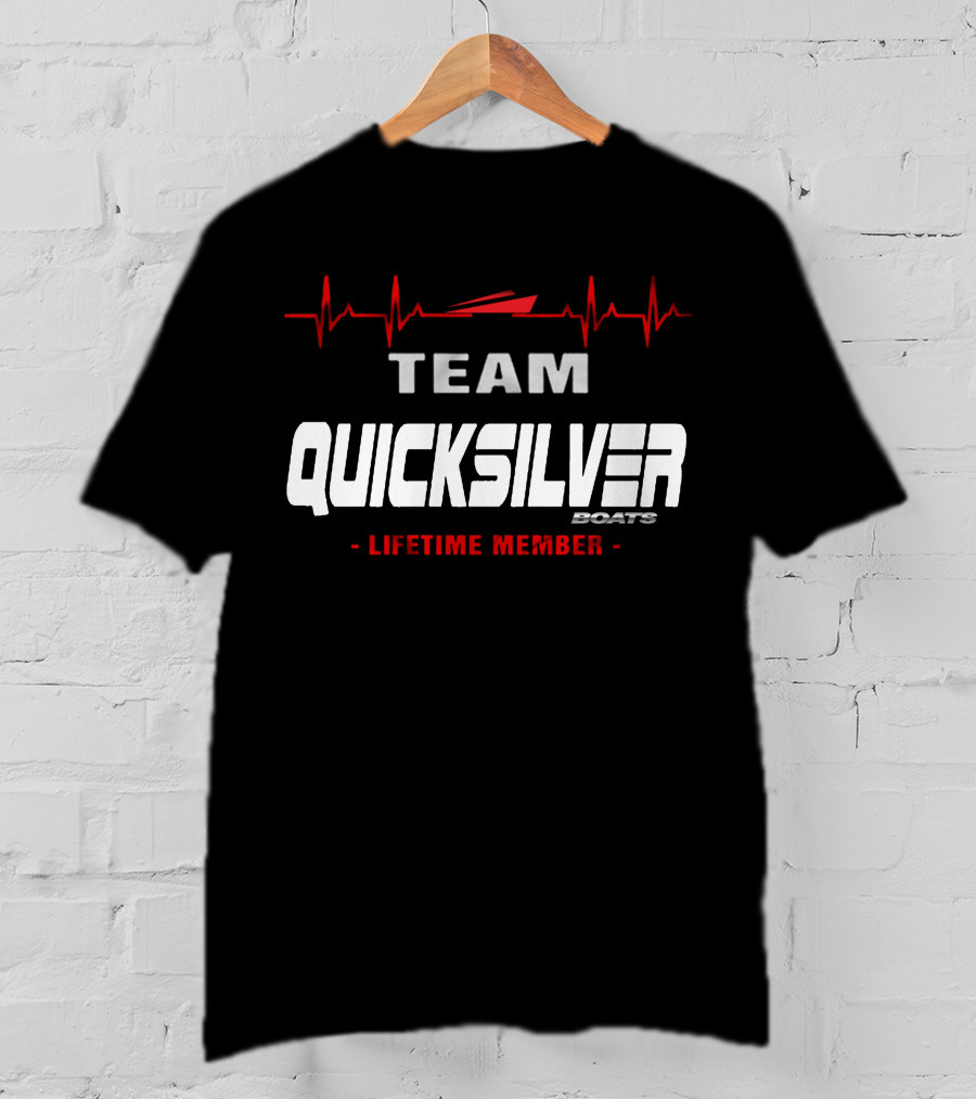 Team Quicksilver Boats Lifetime Member T-Shirt