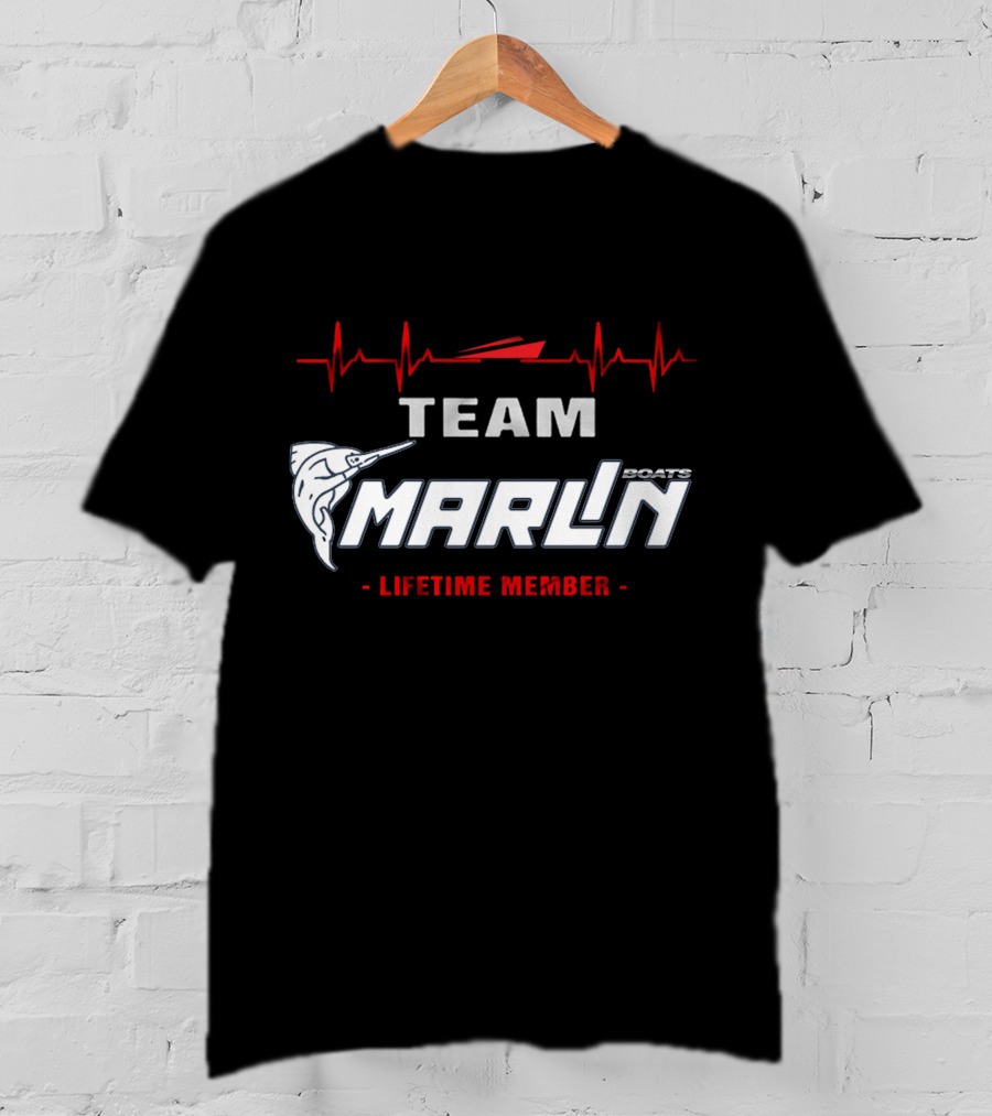 Team Marlin Boats Lifetime Member T-Shirt