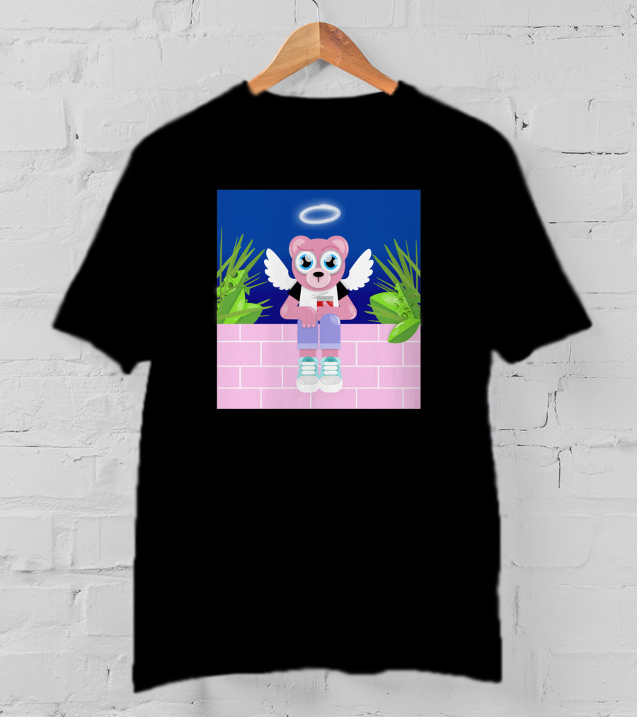 Angels Break Halo Bear With Wings 349536 T-Shirt