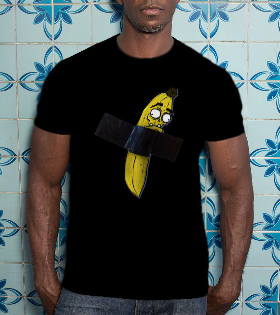 Banana Crossed Tape Pop Art 1323480 T-Shirt