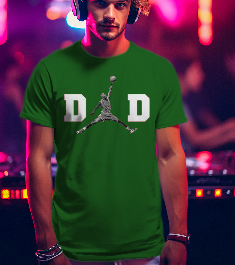 Jordon Dad Jumpman Basketball T-Shirt