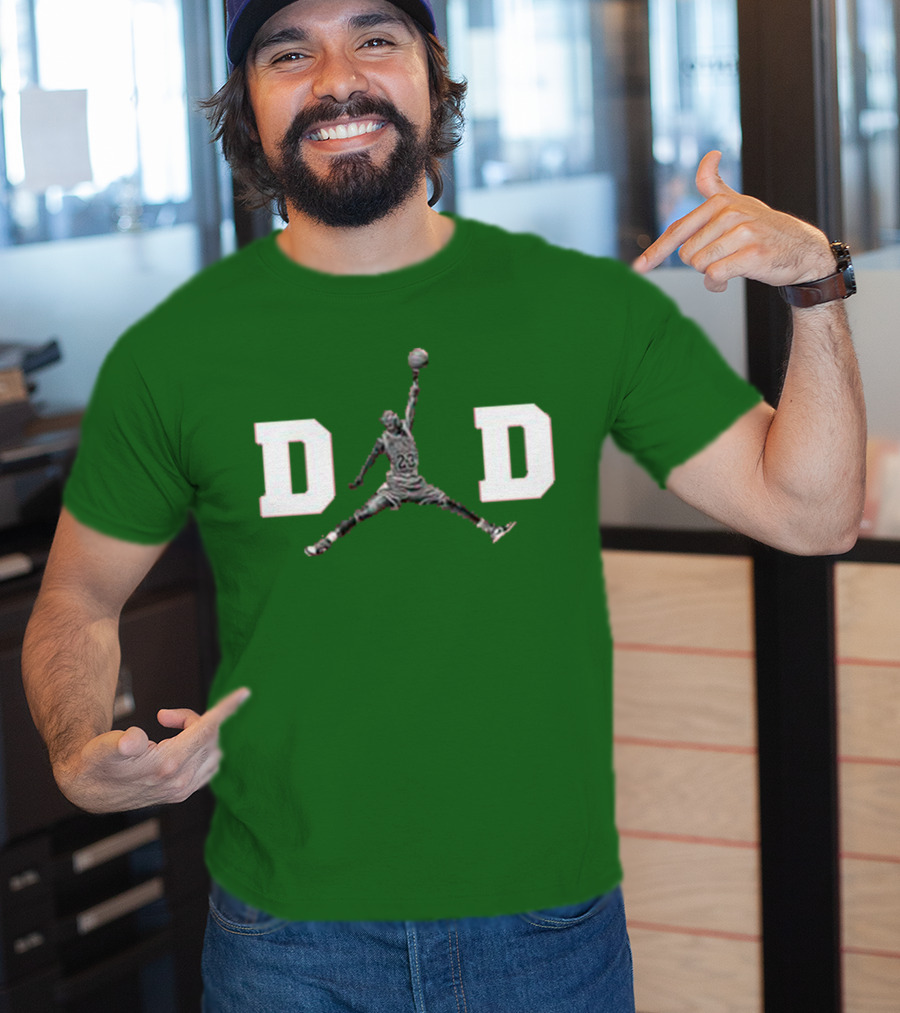 Jordon Dad Jumpman Basketball T-Shirt