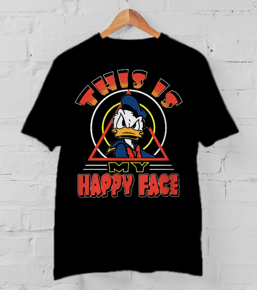 This Is My Happy Face T-Shirt