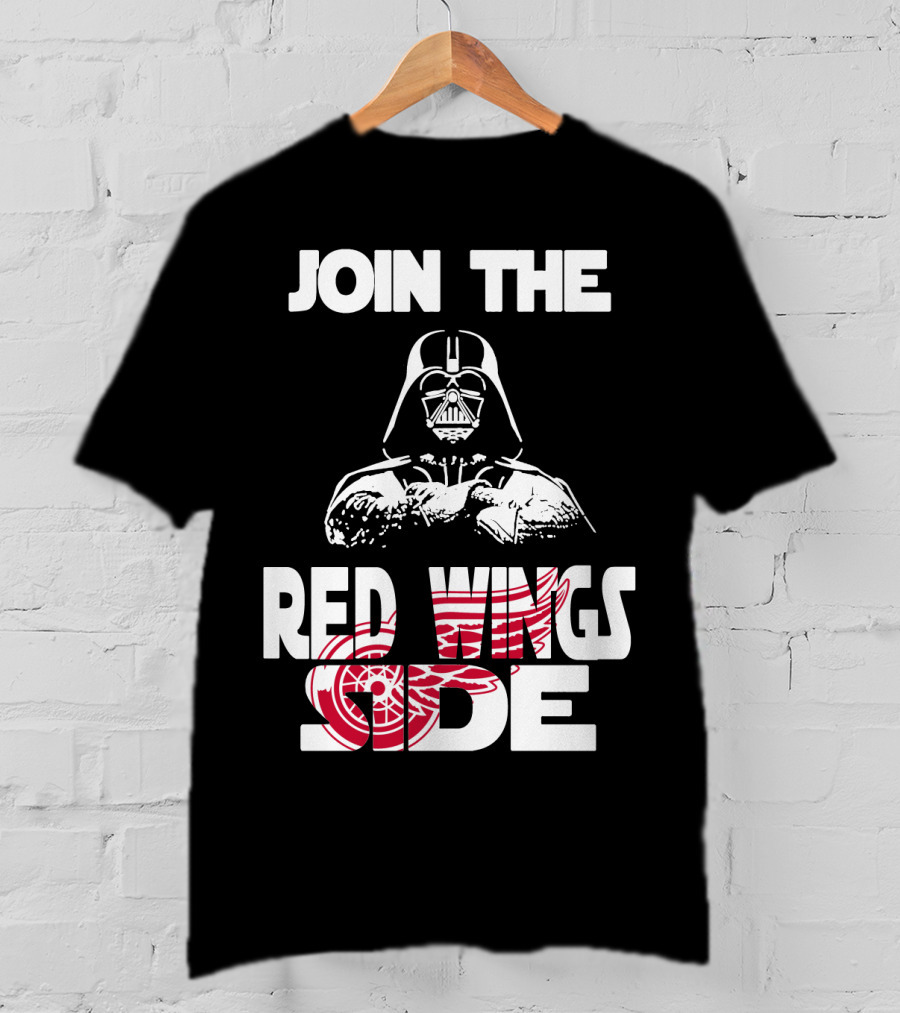 Join The Red Wings Side T-Shirt