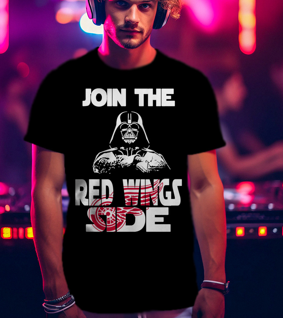 Join The Red Wings Side T-Shirt