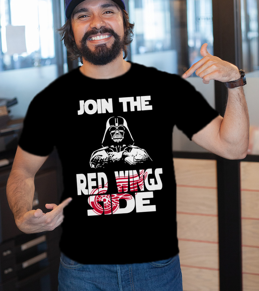 Join The Red Wings Side T-Shirt