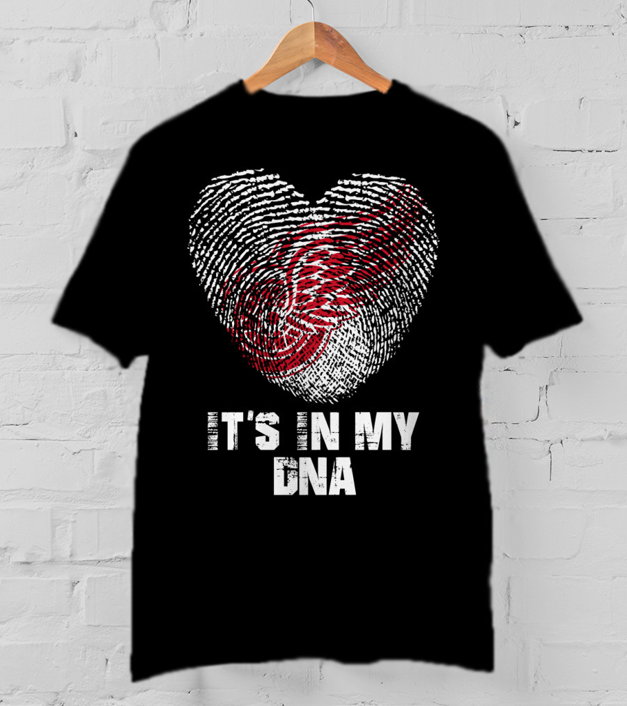 Detroit Red Wings It's In My Dna T-Shirt