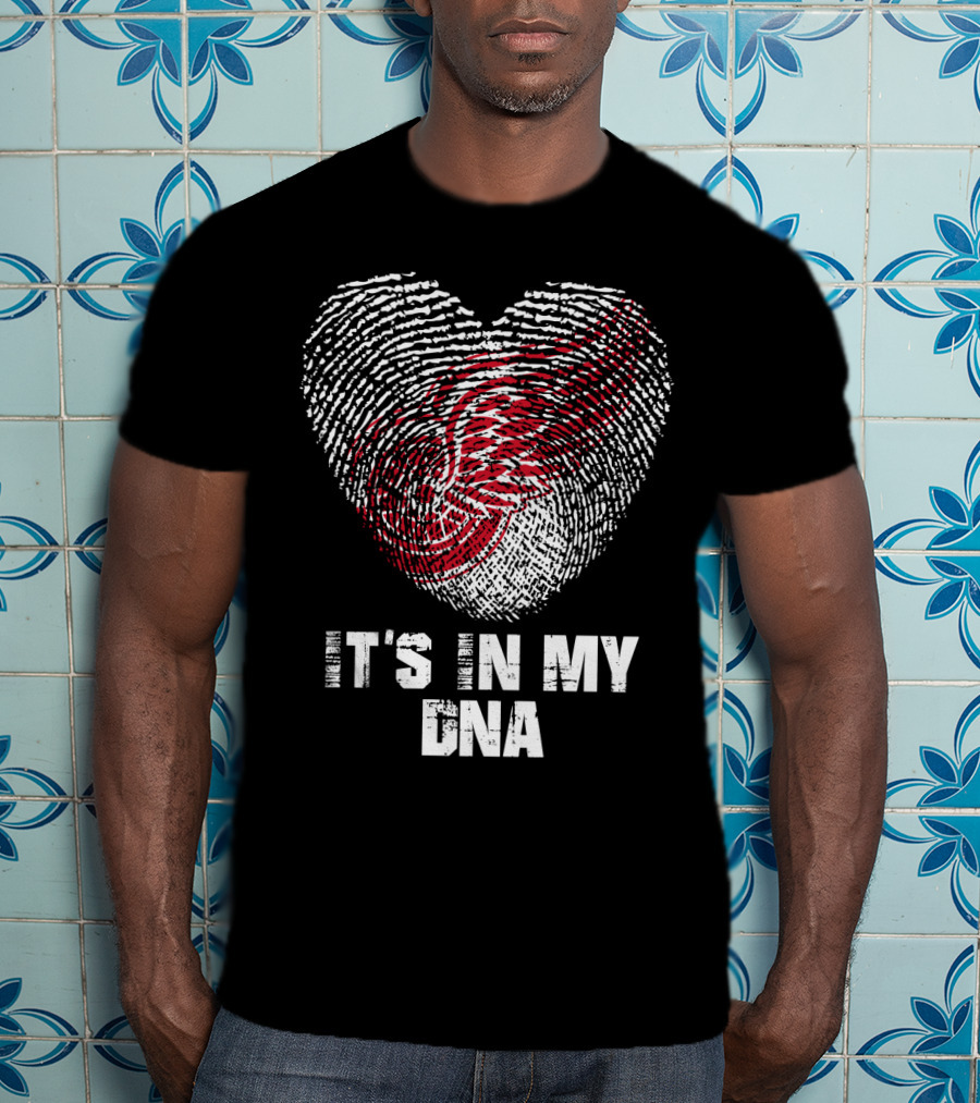 Detroit Red Wings It's In My Dna T-Shirt