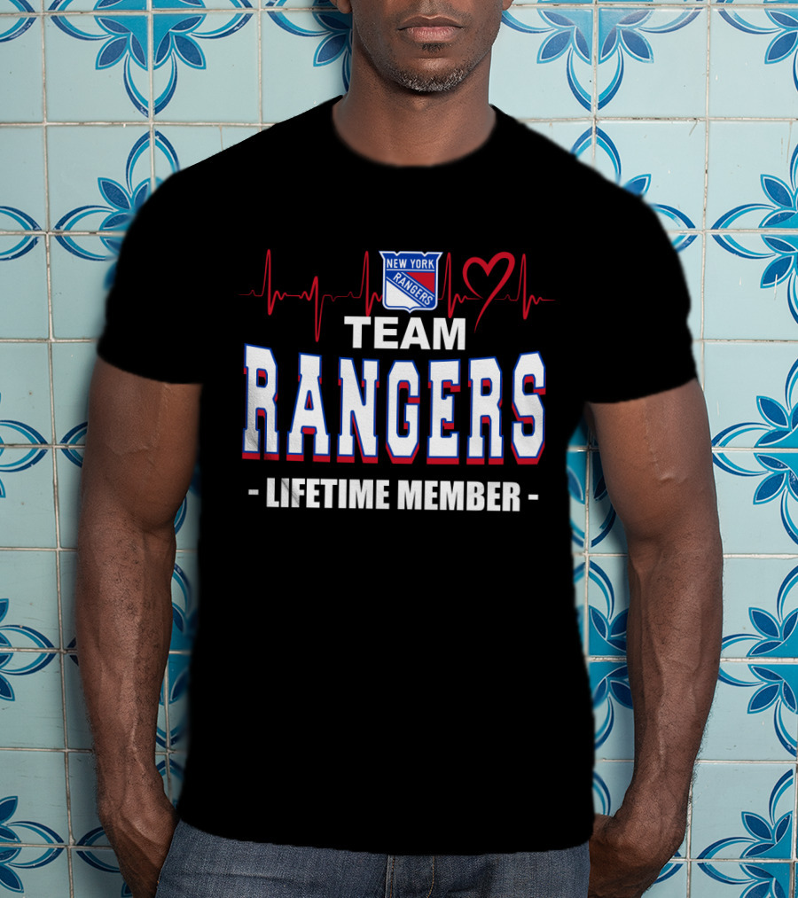 New York Rangers Team Rangers Lifetime Member T-Shirt
