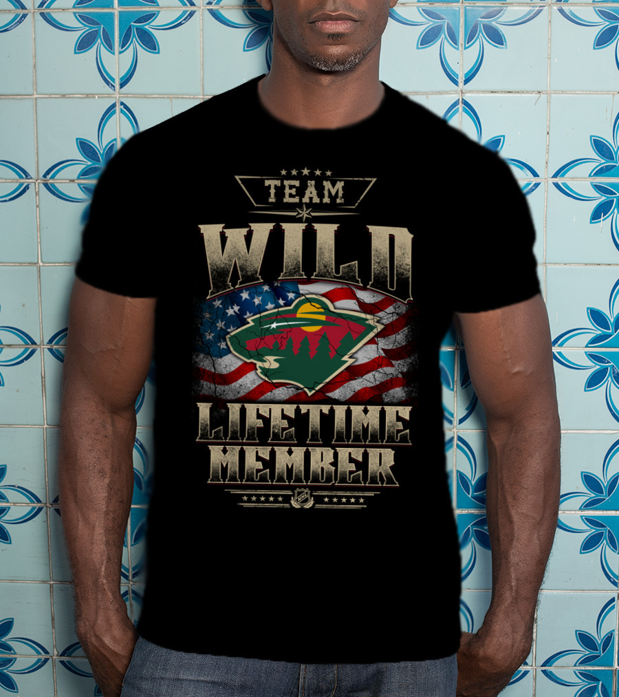 Team Wild Lifetime Member Minnesota T-Shirt