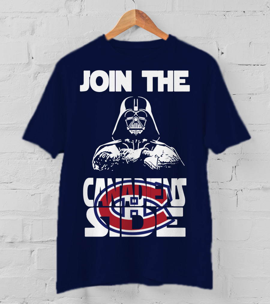 Join The Canadiens Side Montreal Canadiens T-Shirt