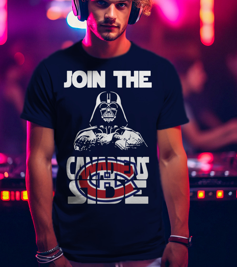 Join The Canadiens Side Montreal Canadiens T-Shirt