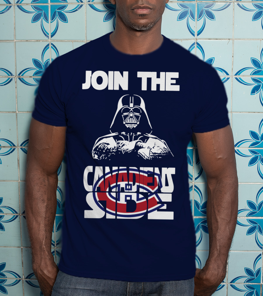 Join The Canadiens Side Montreal Canadiens T-Shirt