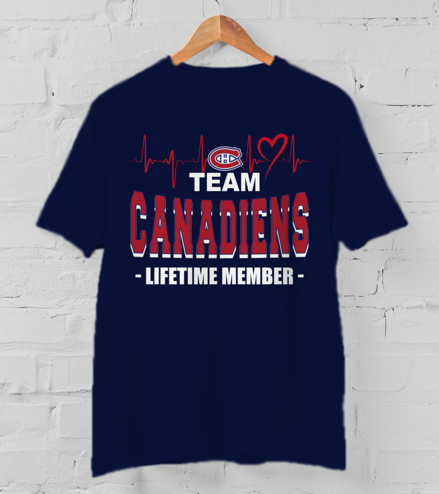 Team Canadiens Lifetime Member T-Shirt