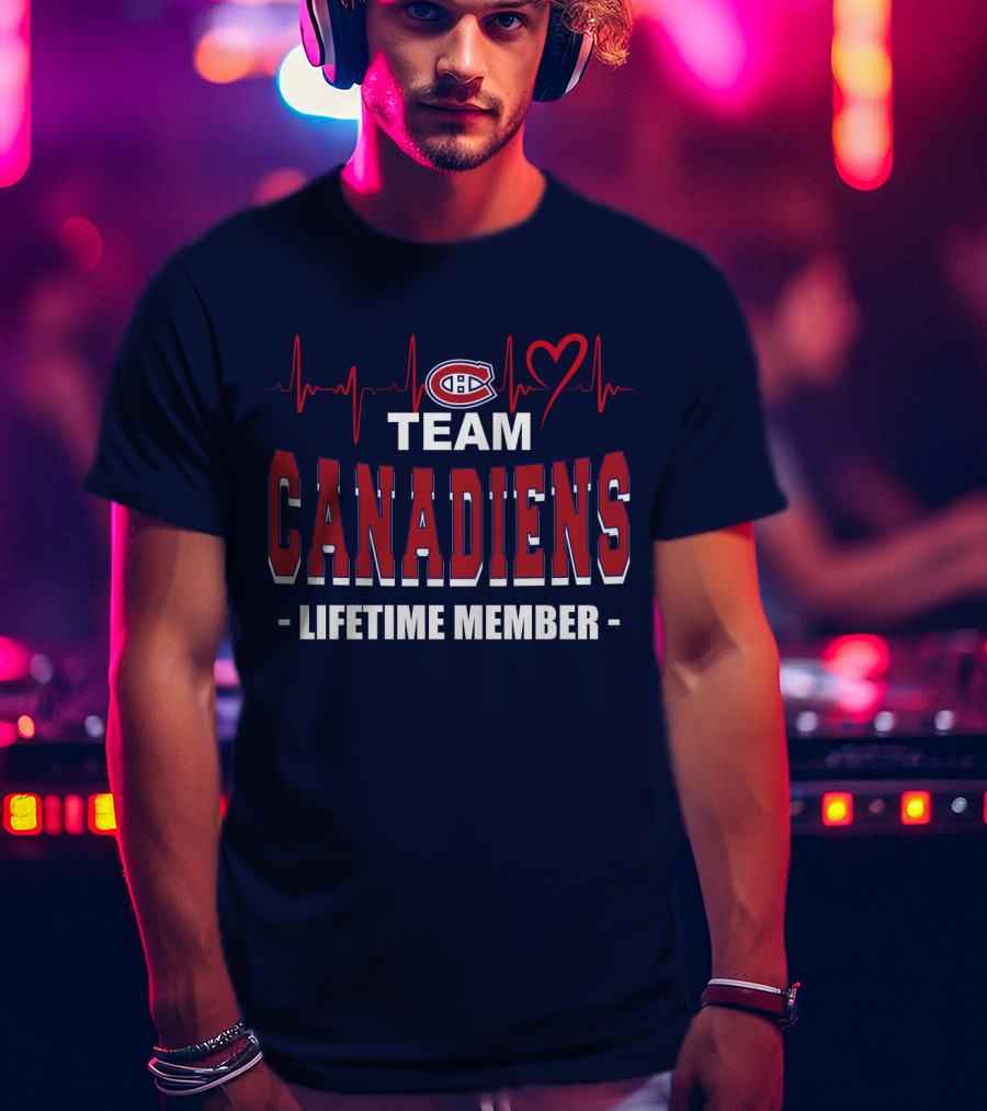 Team Canadiens Lifetime Member T-Shirt