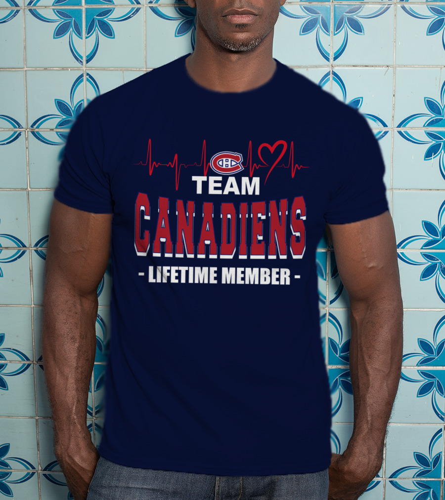 Team Canadiens Lifetime Member T-Shirt