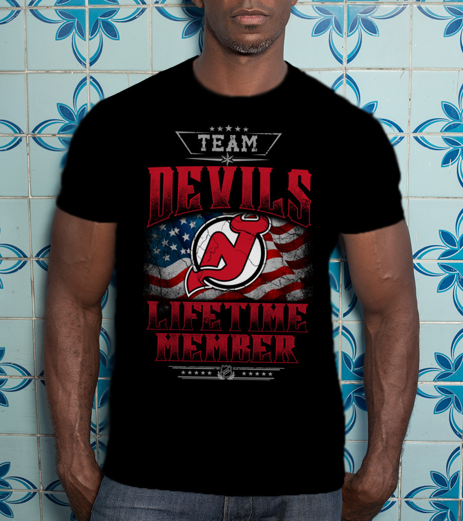 Team Devils Lifetime Member T-Shirt