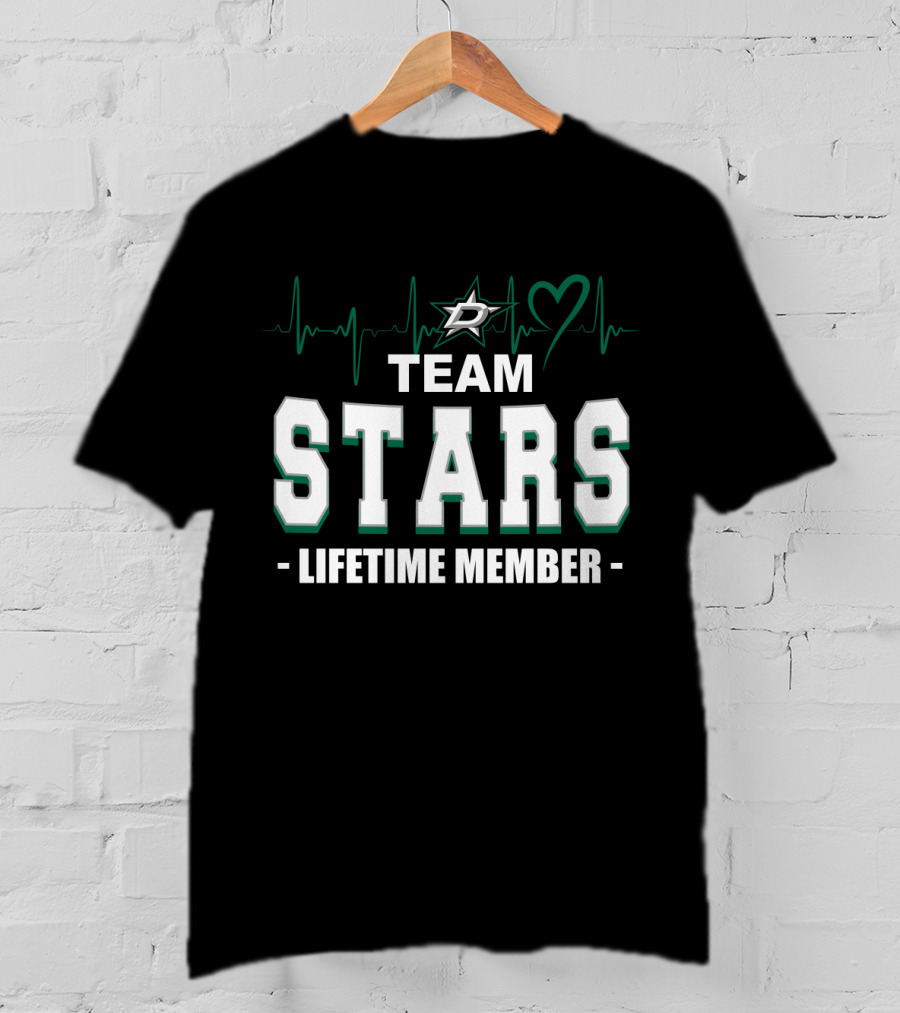 Team Stars Lifetime Member Dallas Stars T-Shirt