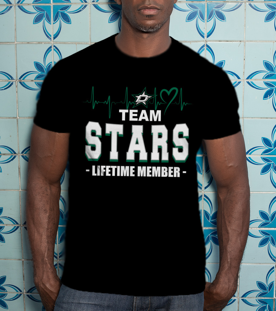 Team Stars Lifetime Member Dallas Stars T-Shirt