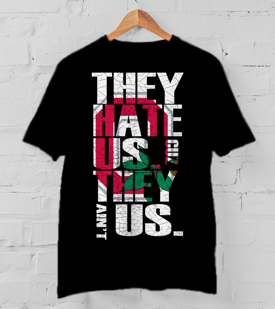 They Hate Us Cuz They Ain't Us Ohio State Buckeyes T-Shirt