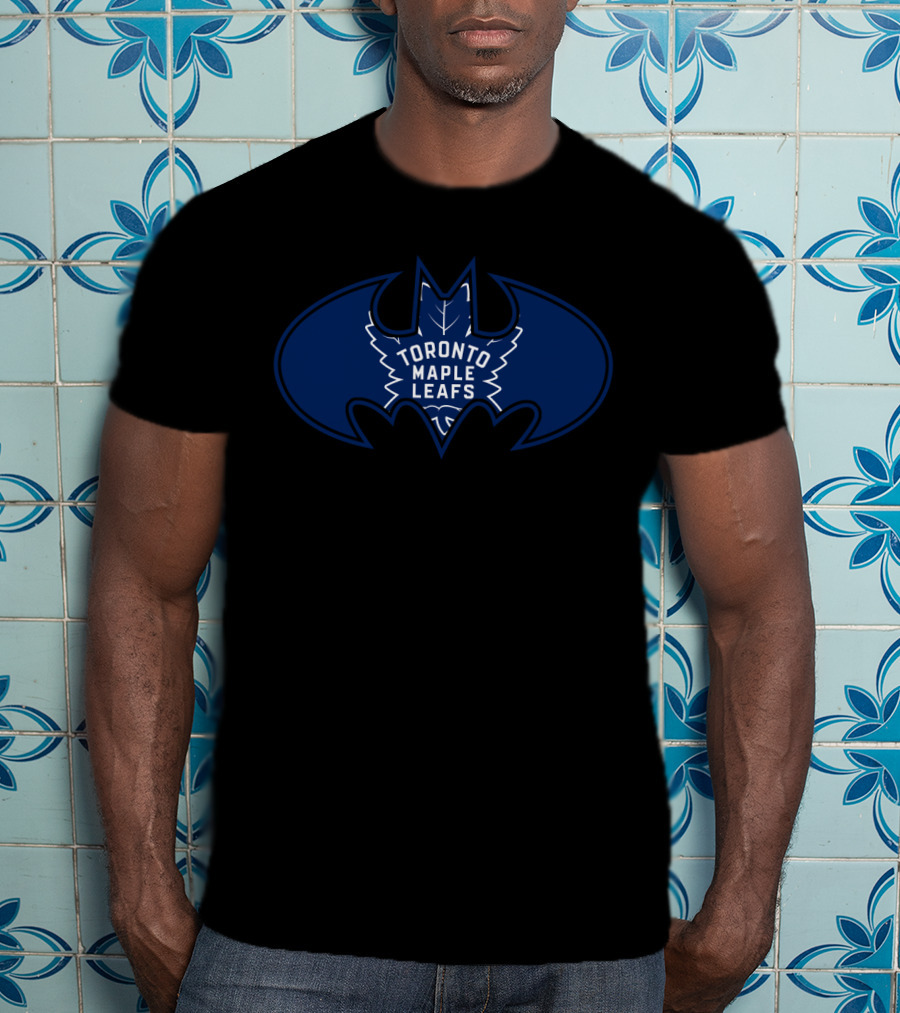 Toronto Maple Leafs Batman T-Shirt