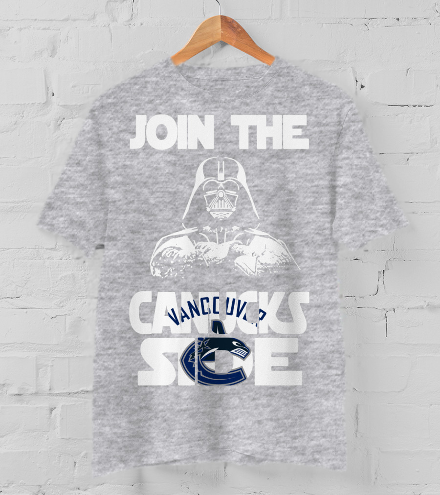 Join The Vancouver Canucks Side T-Shirt