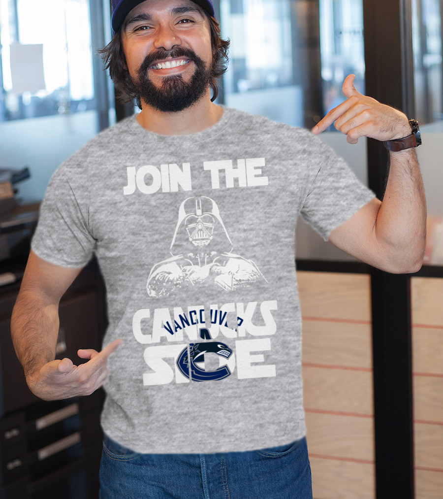 Join The Vancouver Canucks Side T-Shirt