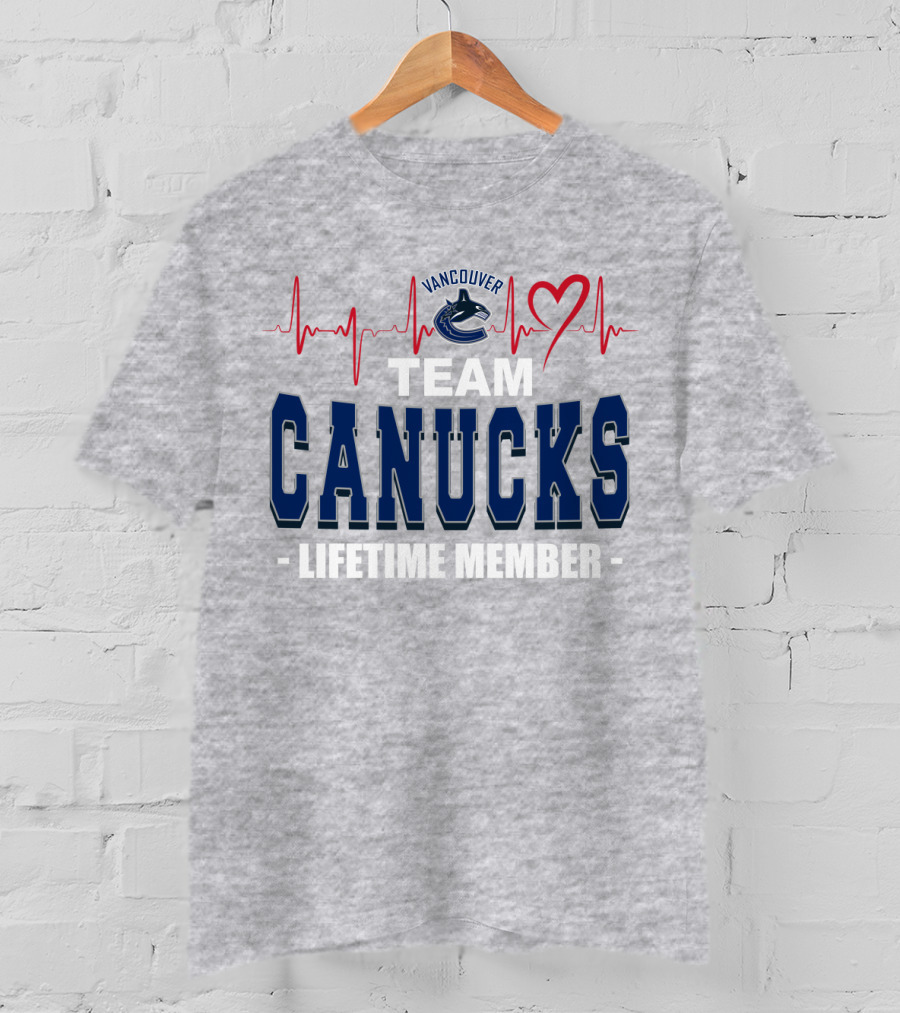 Vancouver Canucks Team Canucks Lifetime Member T-Shirt