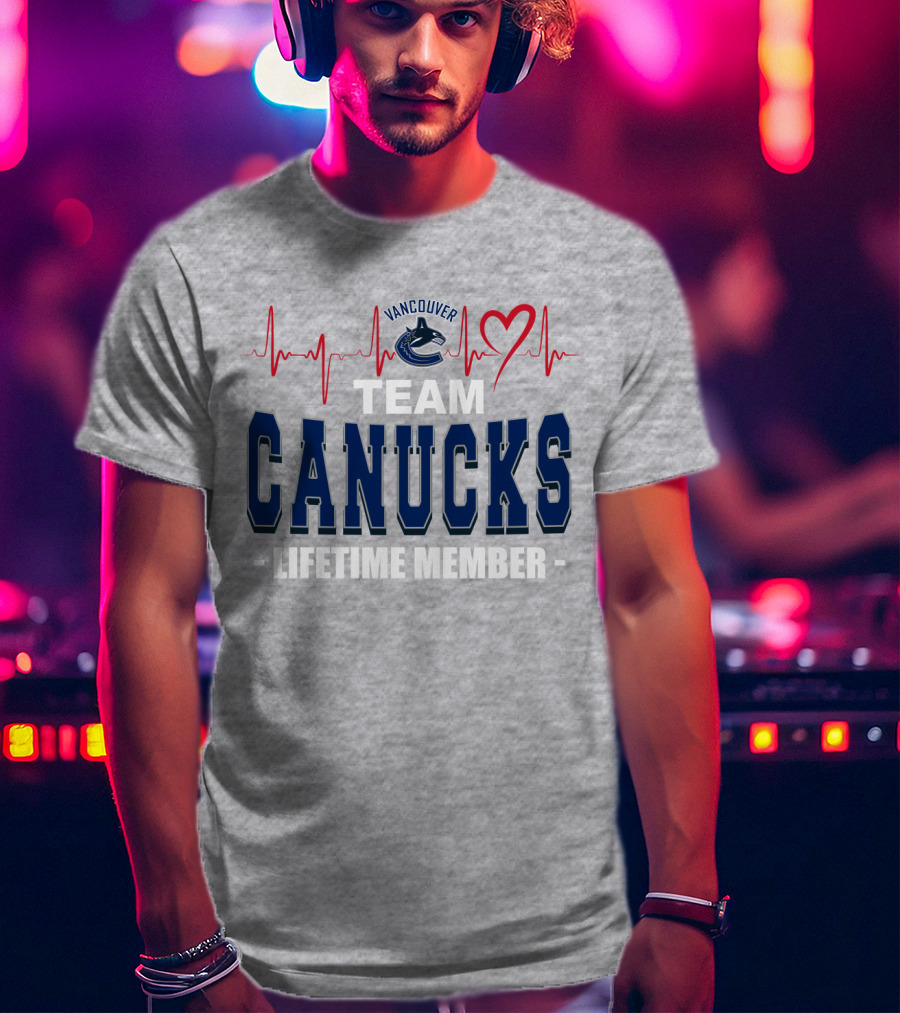 Vancouver Canucks Team Canucks Lifetime Member T-Shirt