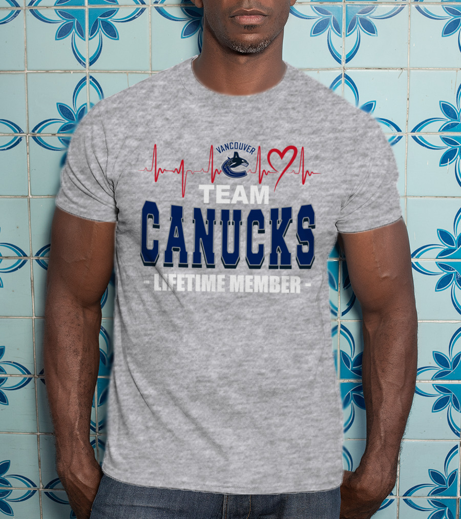 Vancouver Canucks Team Canucks Lifetime Member T-Shirt