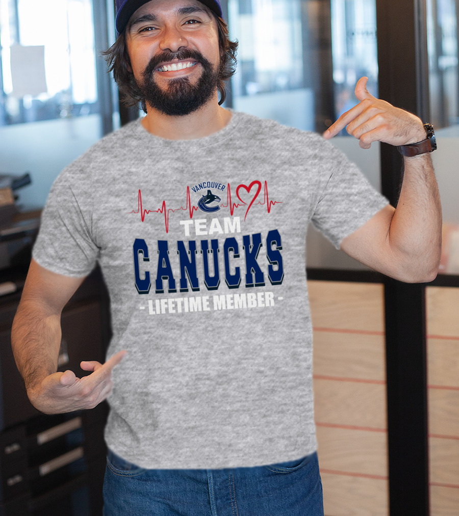 Vancouver Canucks Team Canucks Lifetime Member T-Shirt