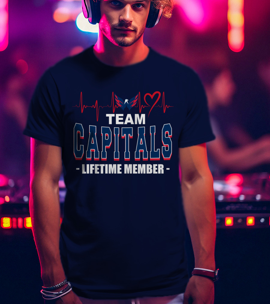 Team Washington Capitals Lifetime Member T-Shirt