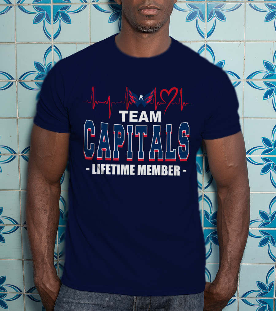 Team Washington Capitals Lifetime Member T-Shirt