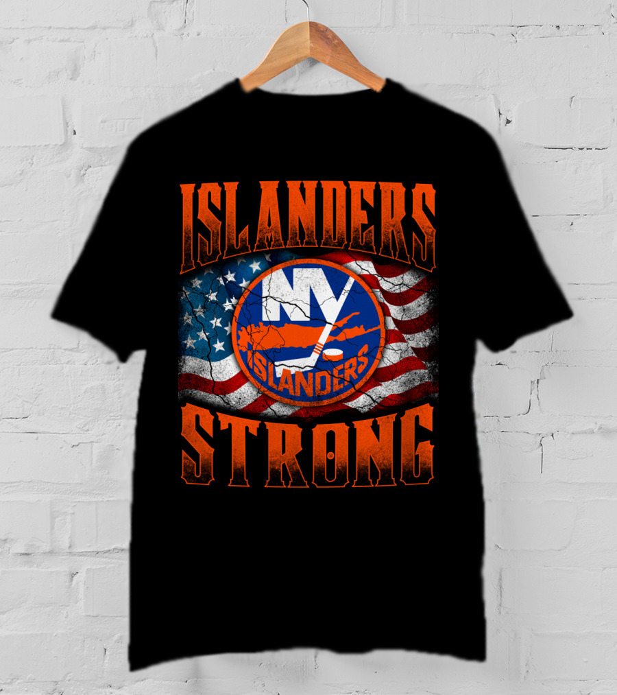 Islanders Strong Ny Islandersflag T-Shirt
