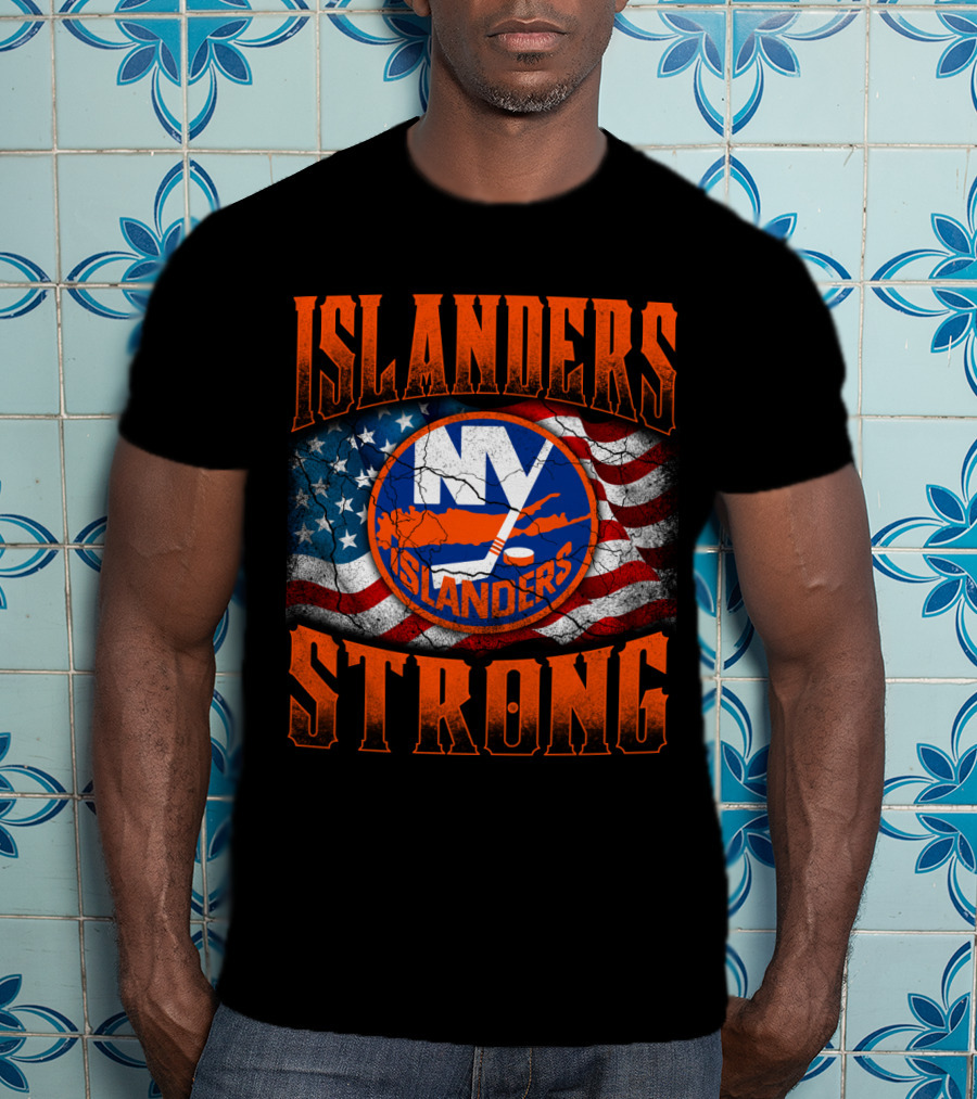 Islanders Strong Ny Islandersflag T-Shirt