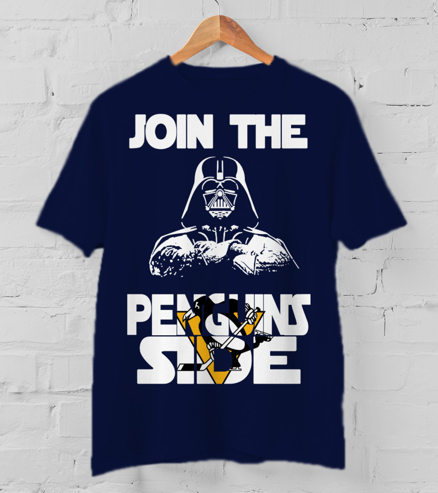 Join The Penguins Side T-Shirt