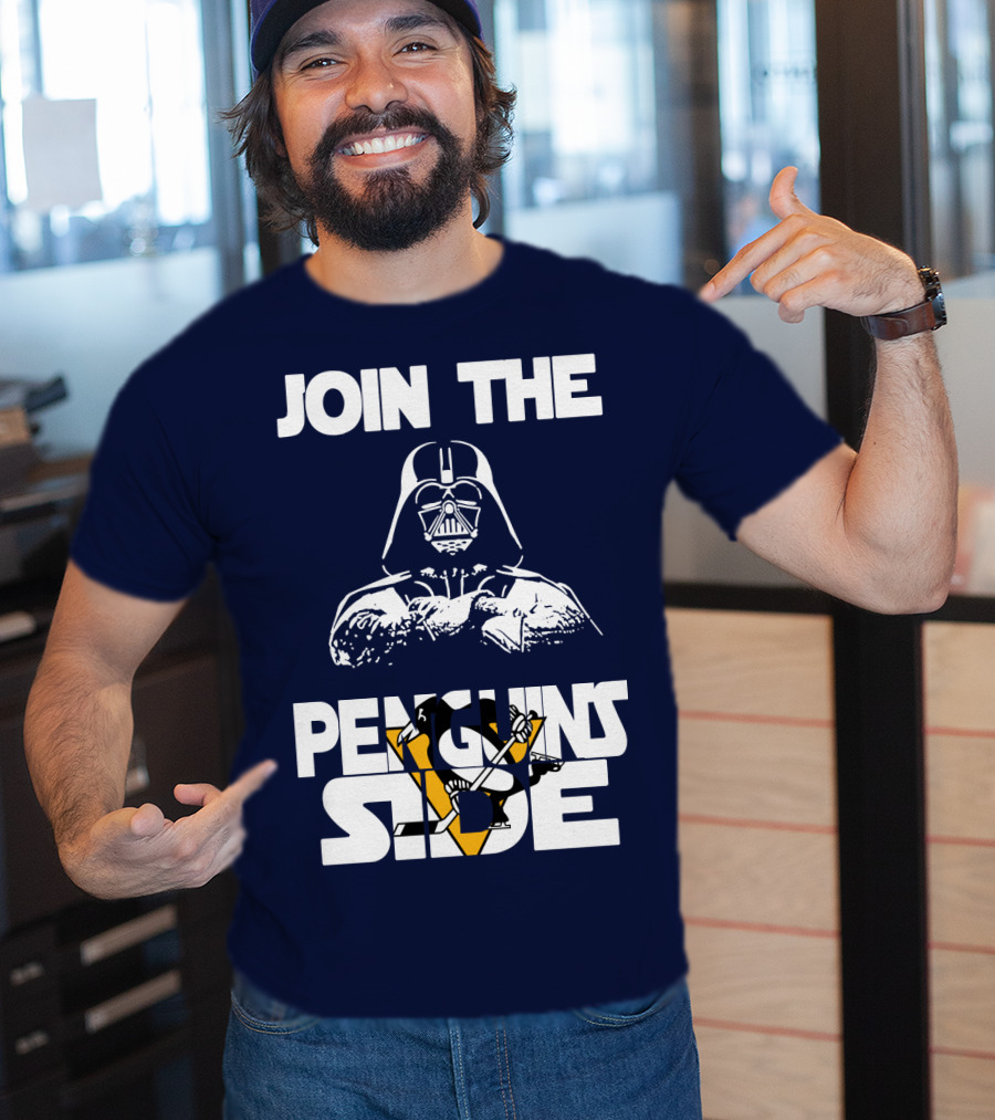 Join The Penguins Side T-Shirt