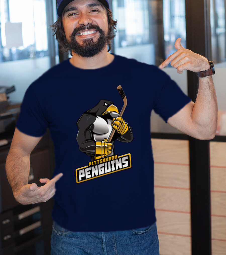 Pittsburgh Penguins Hockey Mascot T-Shirt