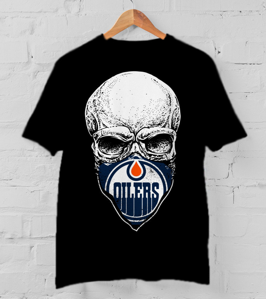 Edmonton Oilers Skull T-Shirt